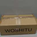 WOSHITU LED Wall Sconce Light: 11 Inch Black Modern Sconces Wall Lighting 3000K Dimmable Crystal Wall Lamps Indoor Bathroom Sconce Wall Mount Light Fixtures for Living Room/Bedroom/Hallway