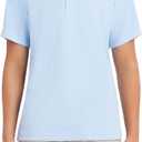 Izod Mens Short Sleeve Performance Polo Shirt (Blue, L)