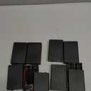 (8 PCS) Portable USB Battery Pack for 5V LED Neon Signs – Battery Operated Power Supply Converter for Plug-in 5V LED Lights, Ideal for Indoor & Outdoor Use (Black), AA 1,5V