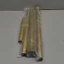 EBOATOP Gold Shower Curtain Rod - Tension Curtain Rod for Window or Bathroom Adjustable 32 to 78 inch Spring Tension Shower Rod No Drilling Non Slip, Gold