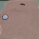 cyeollo Fleece Dog Coat Reversible Dog Jacket Sweater Turtleneck Sherpa Jackets Winter Pet Clothes Warm Cold Weather Coats for Small Dogs, Pink XL (X-Large (22-28lbs))