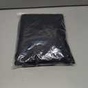 Kotile Black Lace Curtains 72 Inches Long 2 Panels, Country Rustic Floral Goth Sheer Curtains for Bedroom, Rod Pocket Vintage Privacy Sheer Lace Curtains, 42 x 72 Inch Each, 1 Pair, Black