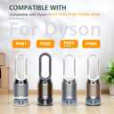 2 Pack PH04 Carbon Fiber Evaporator Filter Replacement Compatible with Dyson PH01 PH02 PH03 PH04 PH3A Air Puri-fier Humidifier Replacement Parts