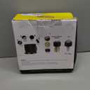 POHIR Pressure Washer Hose 70ft with 3/8" Quick Connector, High Tensile Wire Braided Kink Resistant 1/4 Inch Power Washer Hose 4200 PSI, 2pcs M22 14mm to 3/8" Adapter Set, Multi-Scene Use