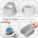 3-in-1 Potty Training Toilet, Portable Potty, Potty Training Seat and Toddler Step Stool, Easy Setup and Clean, Anti-Slip Toddler Potty Trainer for Boy Girl,Grey