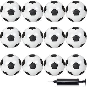 12 Pack Mini Soccer Balls for Kids, 4'' Small Soccer Ball for Pool Beach Garden Sports Game Party Supplies, Inflatable Mini Classics Soccer Balls for Indoor Outdoor Games