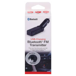 GE USB Car Charger and Bluetooth FM Transmitter