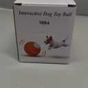 PetDroid Interactive Dog Toys Dog Ball, [Newly Upgraded] Durable Motion Activated Automatic Rolling Ball Toys for/Small/Medium/Large Dogs,USB Rechargeable(Orange)