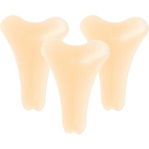 3 Pack Camel Cover Women's Seamless Silicone Underwear Liners, Anti-Chafing Invisible Pads for Leggings, Large