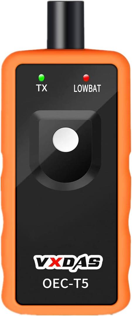 VXDAS TPMS Relearn Tool Only for GM Vehicles (2006-2024 Chevy/Buick/GMC/Opel/Cadillac) Original Sensor with 315/433 MHz, Tire Sensors Pressure Monitor System Reset Tool OEC-T5-2025 Edition