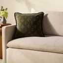 Loloi Chris Loves Julia Darla Collection PCJ0025 Navy 18'' x 18'' Cover Only Pillow