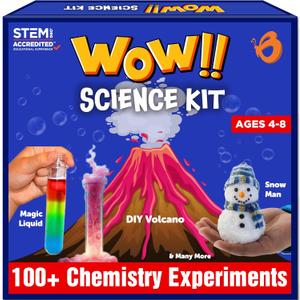 Butterfly EduFields 100+ Science Kits for Kids Age 4-8 | Science Kit Gifts for 6 Year Old Boys & Girls | Science Experiments for Kids 6-8 | Science Kits Age 4-8 | Cool 7 Year Old Gifts