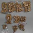 Jetec 100 Pack Assorted Cork Stoppers Bottle Corks Plugs 10 Sizes Replacement Tapered Wooden Stoppers for Apothecary Jar Small Bottle DIY Projects