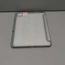 JETech Case for iPad Pro 11-Inch M5/M4 2025/2024 (6th/5th Generation) with Pencil Holder, Clear Transparent Back Shell Slim Stand Shockproof Tablet Cover, Auto Wake/Sleep (Silver)