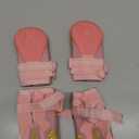 QUMY Dog Shoes for Large Dogs, Medium Dog Boots & Paw Protectors for Winter Snowy Day, Summer Hot Pavement, Water-Resistant in Rainy Weather, Outdoor Walking, Indoor Hardfloors Skid-Resistant Sole (Size 4: 2.2''x2.6''(W*L) (Pack of 4))