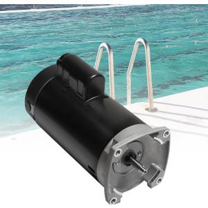 B2855 Pool Pump Motor 2HP UP-RATED Square Flange 56Y Frame 1.3 Service Factor 230/208 Volts 2.0 HP Pump Motor B855 Compatible with Pentair Whisperflo SuperFlo TriStar Dura-Glas Super Max Pumps