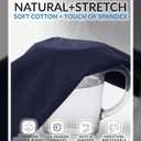 Sexy Basics Women's 5 Pack Racerback PowerFlex Tank Tops/Cotton -Spandex Stretch Color Tank Tops (L)