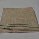 SUEH DESIGN Leather Placemats Set of 6 Reversible Table Mats Heat Resistant Waterproof No-Slip Place Mats for Dining Table Kitchen Parties (A: Light Green & Beige)