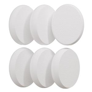 AmazerBath 5 PCS Lotion Applicator Replacement Pads, Back Sunscreen Applicator for Kids, Elderly, Women, Apply Cream Medicine Skin Cream Moisturizer Sunscreen Tanner, Handle Not Included，White