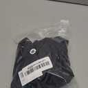 BRKURLEG Dog Raincoat with Harness for Small Dogs, Adjustable Waterproof Dog Rain Jacket, Reflective Rainproof Puppy 4 Legs Raincoat, Full Body Pet Rain Jacket, Dark Grey, M (M(Back Length9.8"))