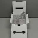 OVENTE 4 Pack Glass Dessert Bowls with Spoons, 6 Oz Footed Ice Cream Cups for Sundae, Fruit, Salad, Cocktail, Snack or Trifle, All Purpose Serving Bowl Ideal for Christmas Holiday Party, Clear ICGBSS4