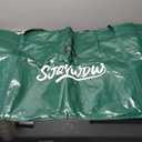 Small Christmas Tree Storage Bag 4Ft/5Ft Heavy Duty Reusable 600D Oxford Fabric Moistureproof Dustproof Christmas Tree Bag for Short Artificial Christmas Tree(39" X 12" X 24", Green)