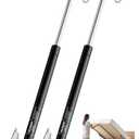 HUOPO 13 inch Gas Struts for Heavy Lid, 10lb/44N Lift Support Strut for RV Bed, Boat Hatch, Cabinet Door, Tool Box, Outdoor Window, Heavy Duty Shocks Spring with Mounting Brackets, 2 Pcs