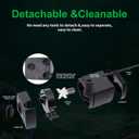 3 x 90 GPH (350L/H) Mini Submersible Pump, 4W Small Fountain Pump for Aquariums, Tabletop Fountains, Pet Waterers & Indoor/Outdoor Water Features (90GPH)