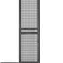 Medium Dog Door for Sliding Glass Doors Doggie Door Insert for Patio Pets Door with Lockable Panel & Magnetic Closure Easy to Install Ideal for Large Dogs Cats Black