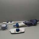 ENHULK Pool Vacuum for Above Ground Pools, 2025 Upgraded 13.4" Wide Head & Telescopic Pole, 18.5 GPM Suction, 60 Min Runtime, Cordless Handheld Rechargeable Pool Cleaner for Inground Pools (Blue)