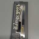 SNIFTY Look Sharp Always Sharp Pencil - Compressed graphite tip equals 100 pencils - Gray metal barrel + cap + eraser