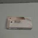 Peakeep Slim Digital Mirror Aesthetic Alarm Clock for Bedrooms Desk Decor, Plug in Electric Big LED Modern Small Clock for Office Living Room, Battery Backup, 6 Dimmers (White)