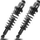 Rear Pair Complete Struts Shocks Assembly w/Coil Spring Replacement for 2003-2008 Toyota Corolla Matrix Pontiac Vibe Suspension Kit 171373L 171373R