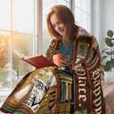 Book Lovers Gifts, Gifts for Book Lovers, Reading Blanket, Christmas, Graduation (Book Gifts, 60" x 50")