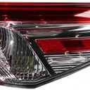 WFLNHB Right Side Tail Light Assembly Replacement for Toyota Camry LE SE 2021 2022 Halogen Passenger Side Rear Brake Lamp 8155006A20 TO2805159