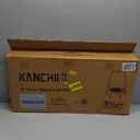 Kanchimi 40" 48" Folding Mini Fitness Indoor Exercise Workout Rebounder Trampoline with Handle, Max Load 330lbs (Black)