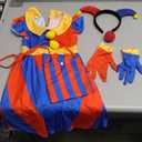 Circus Costume for Little Girls Kid Fancy Carnival Halloween Cosplay Dress, size 110cm