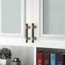 25 Pack 5 Inch Black and Gold Cabinet Pulls Black and Gold Cabinet Handles Kitchen Cabinet Handles Dresser Drawer Pulls Kitchen Cabinet Hardware