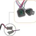 Used For Evinrude BRP OMC Johnson Outboard Remote control box 5006186 Single Top mounting