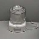 Cuisinart Ice Cream Maker Machine, 1.5 Quart Sorbet, Frozen Yogurt Maker, Double Insulated, White, ICE-21P1