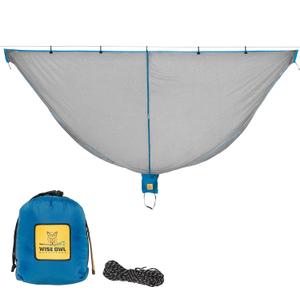Wise Owl Outfitters Hammock Bug Net  Mosquito Net for Hammock, Lightweight Bug Netting for Camping, Hiking, Backpacking, Forest & Outdoor Use