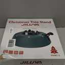 Christmas Tree Stand with Water Reservoir, Foot Press Easy Setup, Fits up to 8ft Real Tree with 5.1" Diameter, Equipped with Water Level Indicator, No Assembly Needed