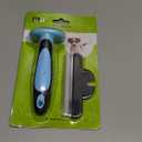 MIU COLOR Pet Grooming Brush, Deshedding Tool for Dogs & Cats, Effectively Reduces Shedding by up to 95% for Short Medium and Long Pet Hair (Blue)