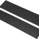 Upgraded Adhesive Gloss Black Rear Sliding Window Trim for Chevy Silverado GMC Sierra 1500 2500 3500 2019-2025