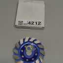 SALI 4.5 Inch Concrete Grinding Wheels 14 Turbo Diamond Segments 5/8-11 Arbor Diamond Grinding Wheel Fit for Paint, Epoxy, Mastic, Coating Removal