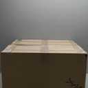 Amazon Basics No-Mess Hooded Enclosed Cat Litter Box, Large, Multicolor, 24 in x 18 in x 17 in