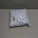 Belle Poque Women Summer Dresses 2025 Square Neck Spaghetti Strap Midi Dress Beach Vacation Sundress (Medium, Blue Floral)