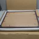 YESKAY 18x24 Picture Frame Brown Set of 3, Display Pictures 16x20 with Mat or 18 x 24 Without Mat, Poster Frames 18x24 for Wall Hanging Horizontal and Vertical