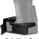 Megagear MG1535 Nikon D3500 Ever Ready Leather Camera Case and Strap