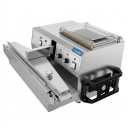 US SOLID Commercial Continuous Band Sealer Pedal Auto Impulse Sealer CHA-650, Semi-Automatic Electric Heat Sealing Machine
